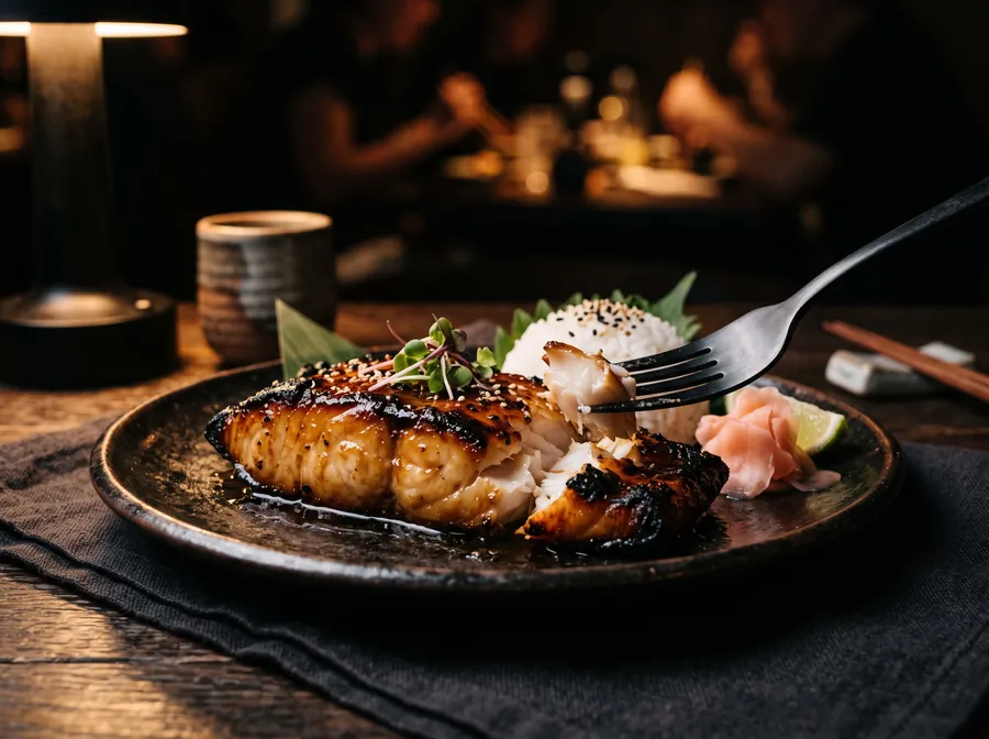 Bacalao negro al miso
