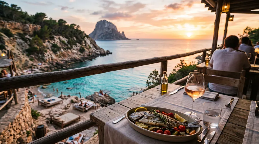 Amante, Restaurante con vistas en Ibiza