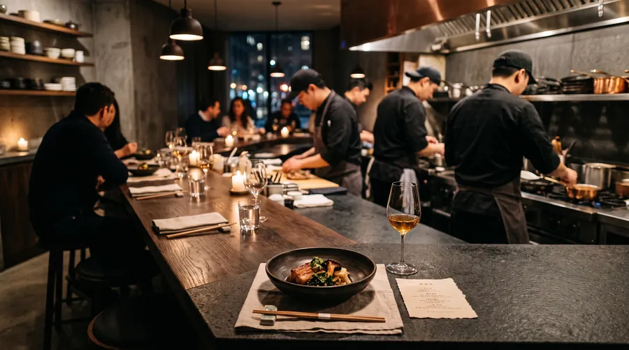 Atomix, Restaurante asiático en Nueva York