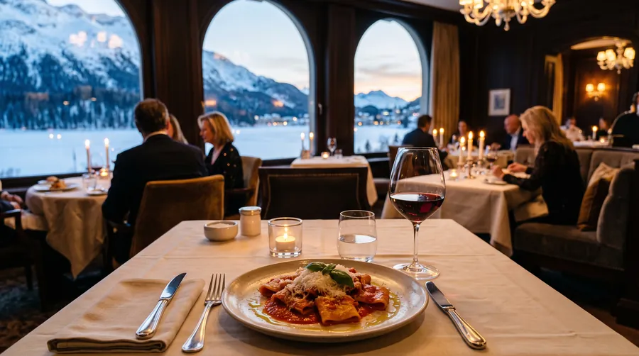 Da Vittorio St. Moritz, Restaurante italiano en St. Moritz