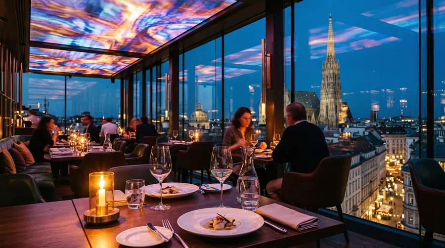 Das Loft, Restaurante con vistas en Viena