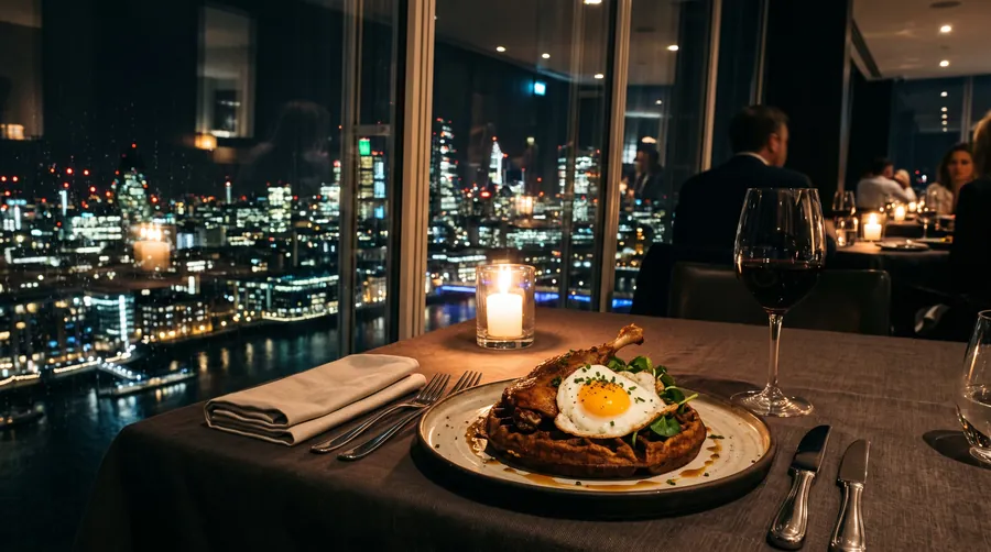 Duck & Waffle, Restaurante con vistas en Londres