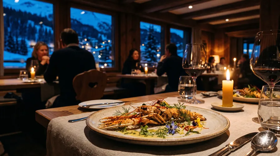 Ecco St. Moritz, Alta cocina en St. Moritz