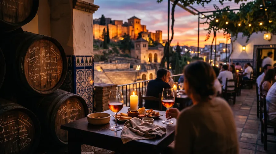 El Pimpi, Brasserie en Málaga
