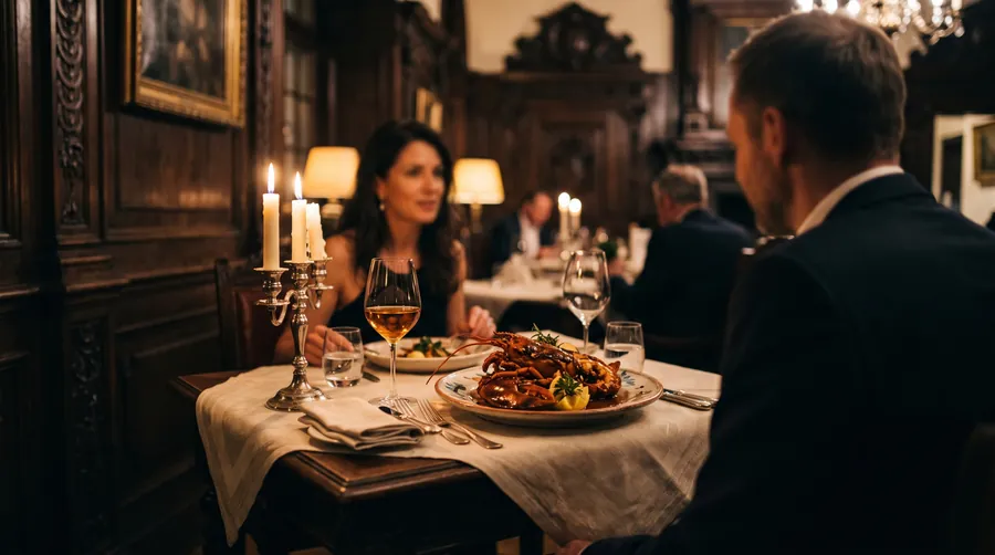 Im Schiffchen, Alta cocina en Düsseldorf