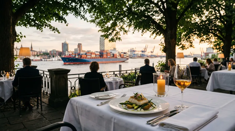 Jacobs Restaurant, Alta cocina en Hamburgo