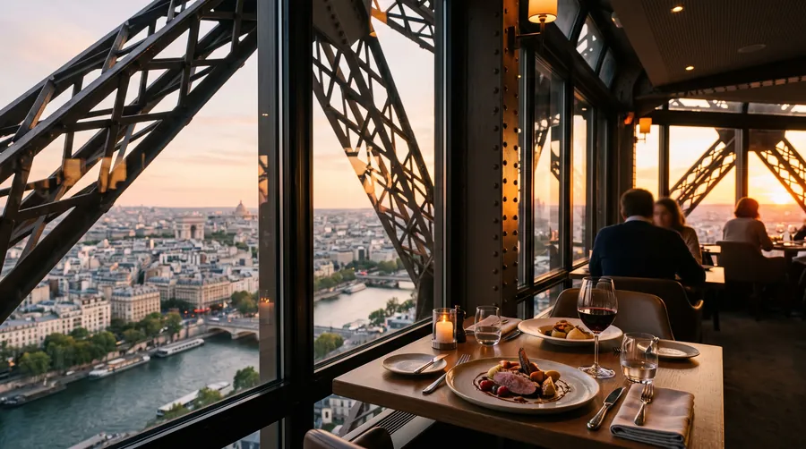 Le Jules Verne, Restaurante con vistas en París
