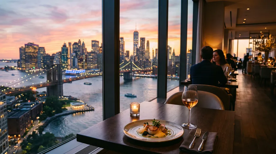 Manhatta, Restaurante con vistas en Nueva York