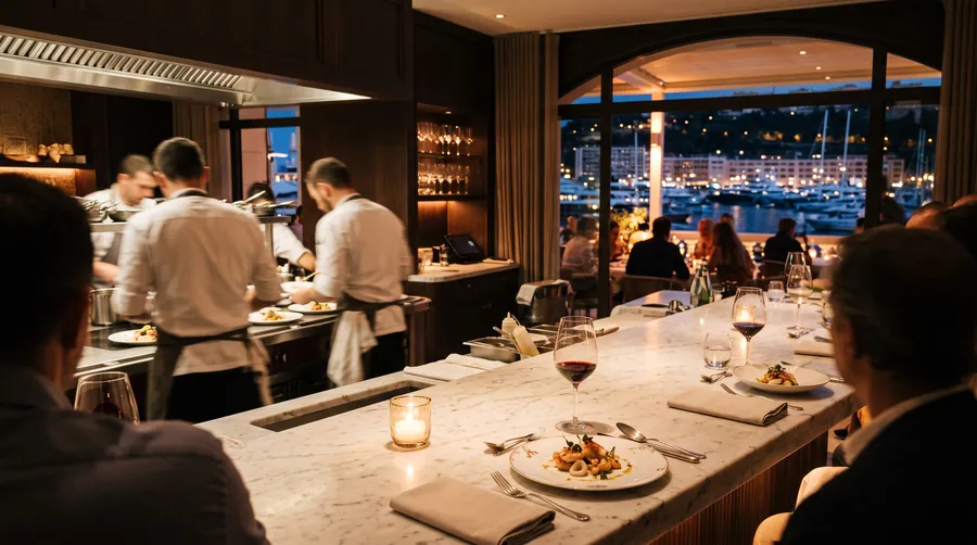 Pavyllon Monte-Carlo, Alta cocina en Mónaco