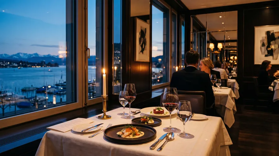 The Restaurant, Alta cocina en Zúrich