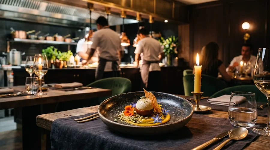 Trèsind Studio, Alta cocina en Dubái