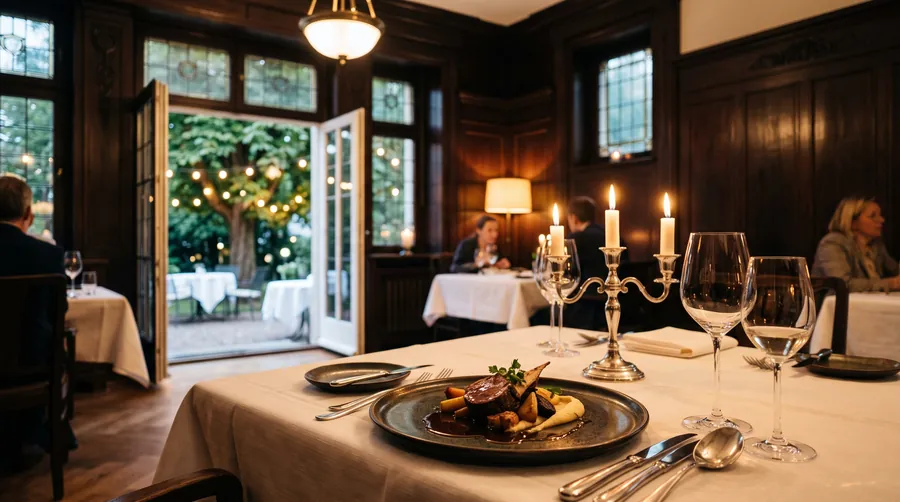 Villa Merton, Alta cocina en Fráncfort