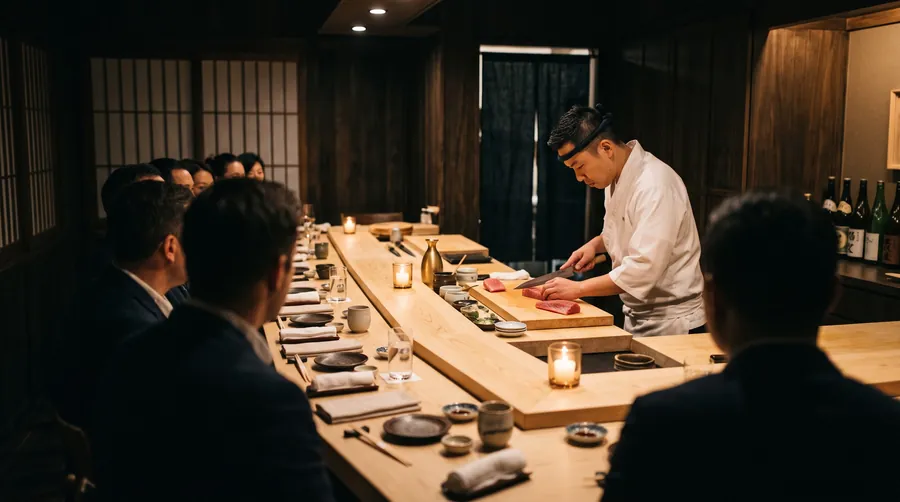 La barra de omakase conquista Europa
